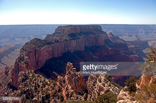USA, Arizona, Grand Canyon National Park.   View from Cape Royal viewpoint