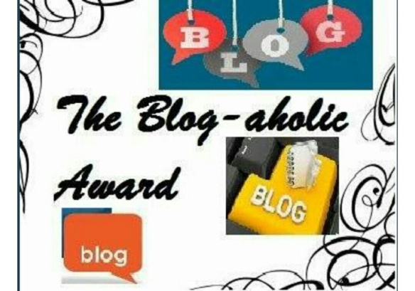 Blog-aholic Award